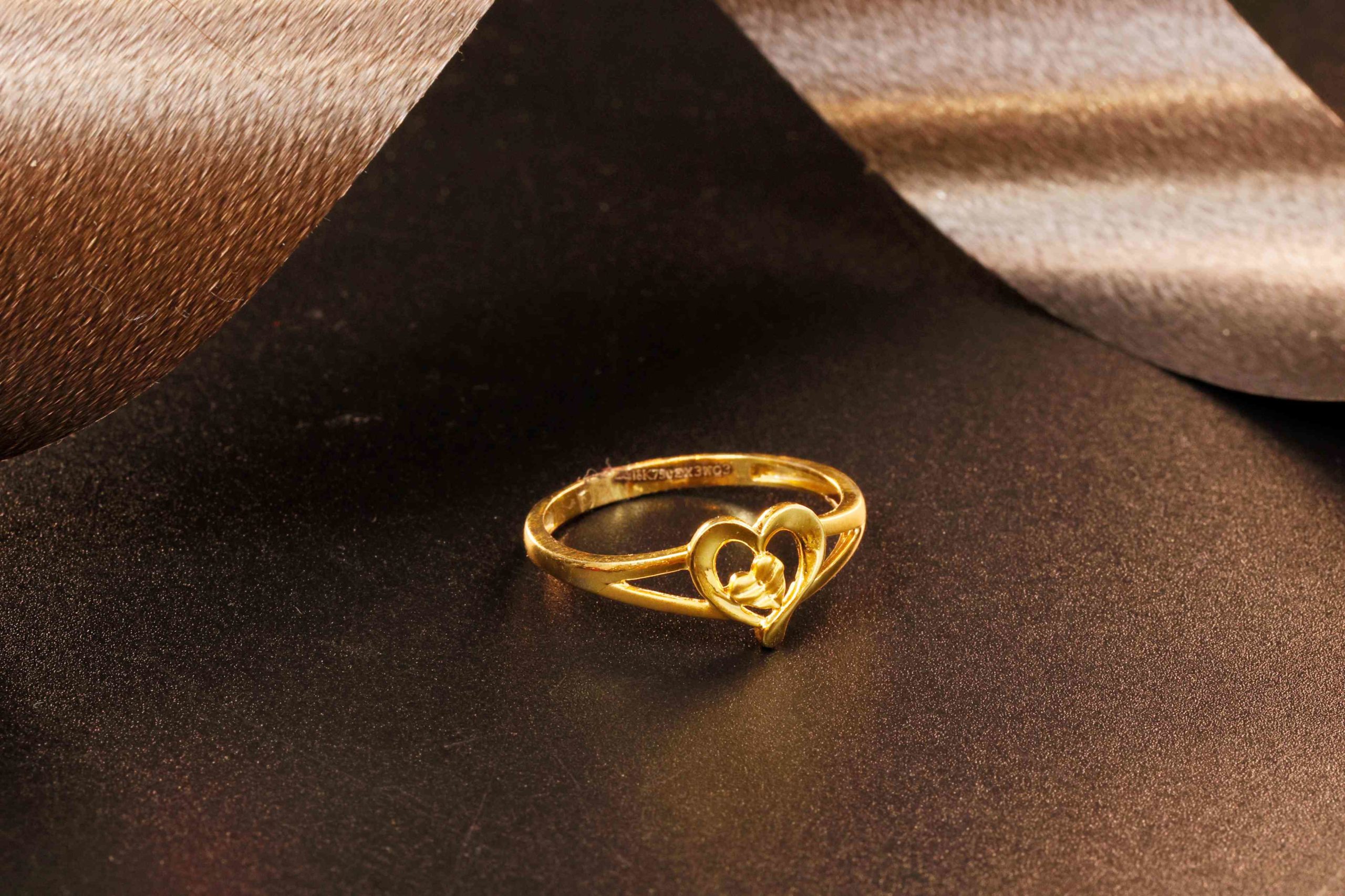 Ladies' Nugget Ring in 14K Gold | Zales