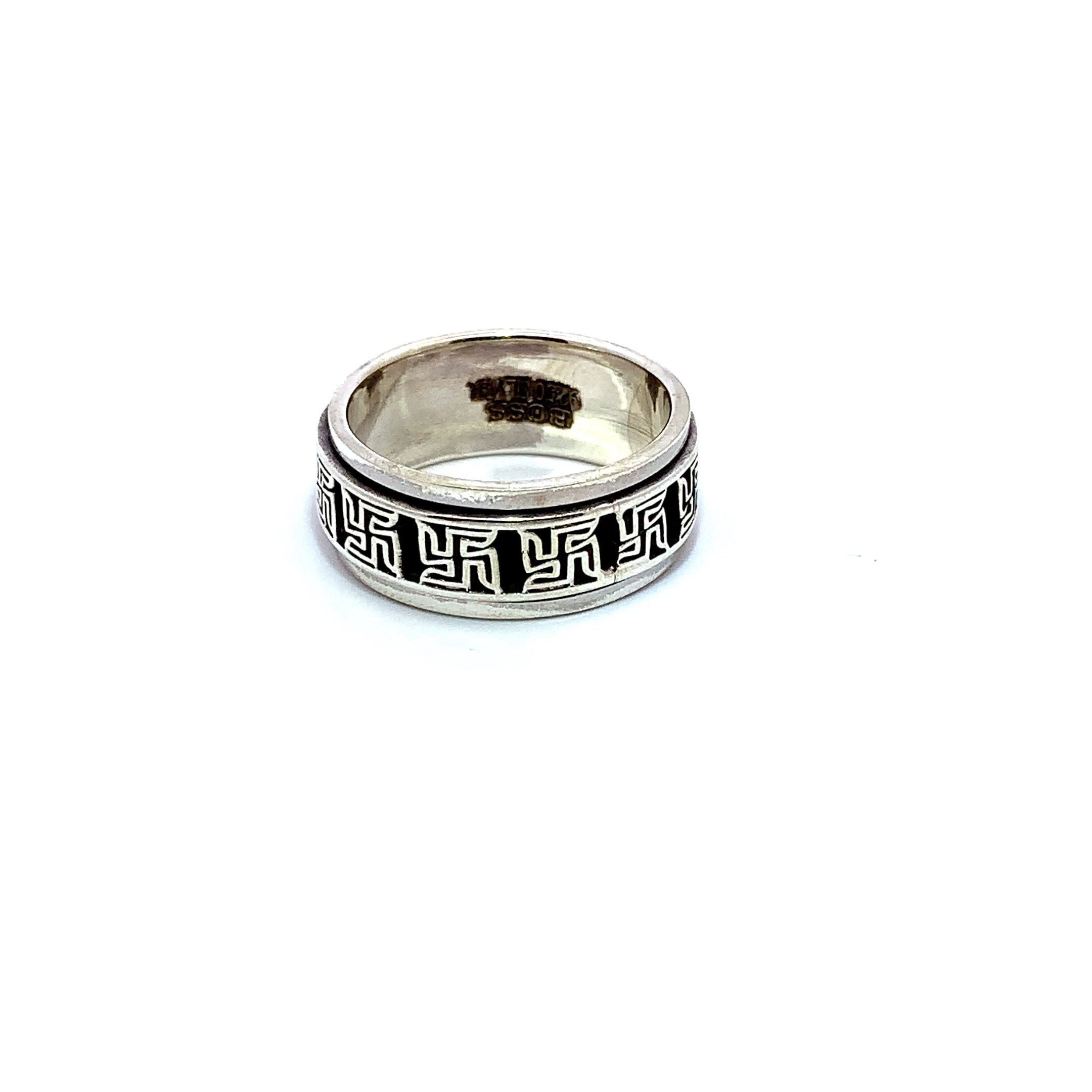 Swastik Tortoise Ring Jewelry in Pure Silver – OM POOJA SHOP – ompoojashop
